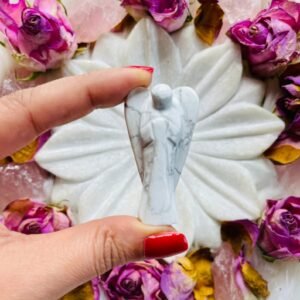 Howlite Angel