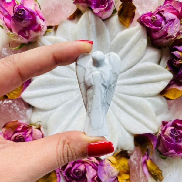 Howlite Angel