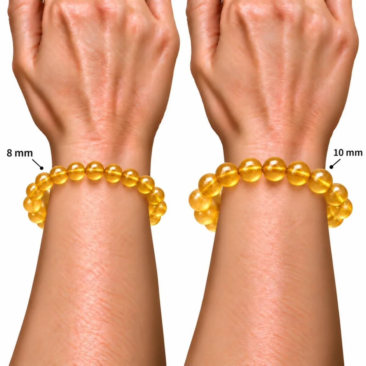 Natural Citrine Crystal Bracelet for Men & Women | Pure Gems World - Image 2