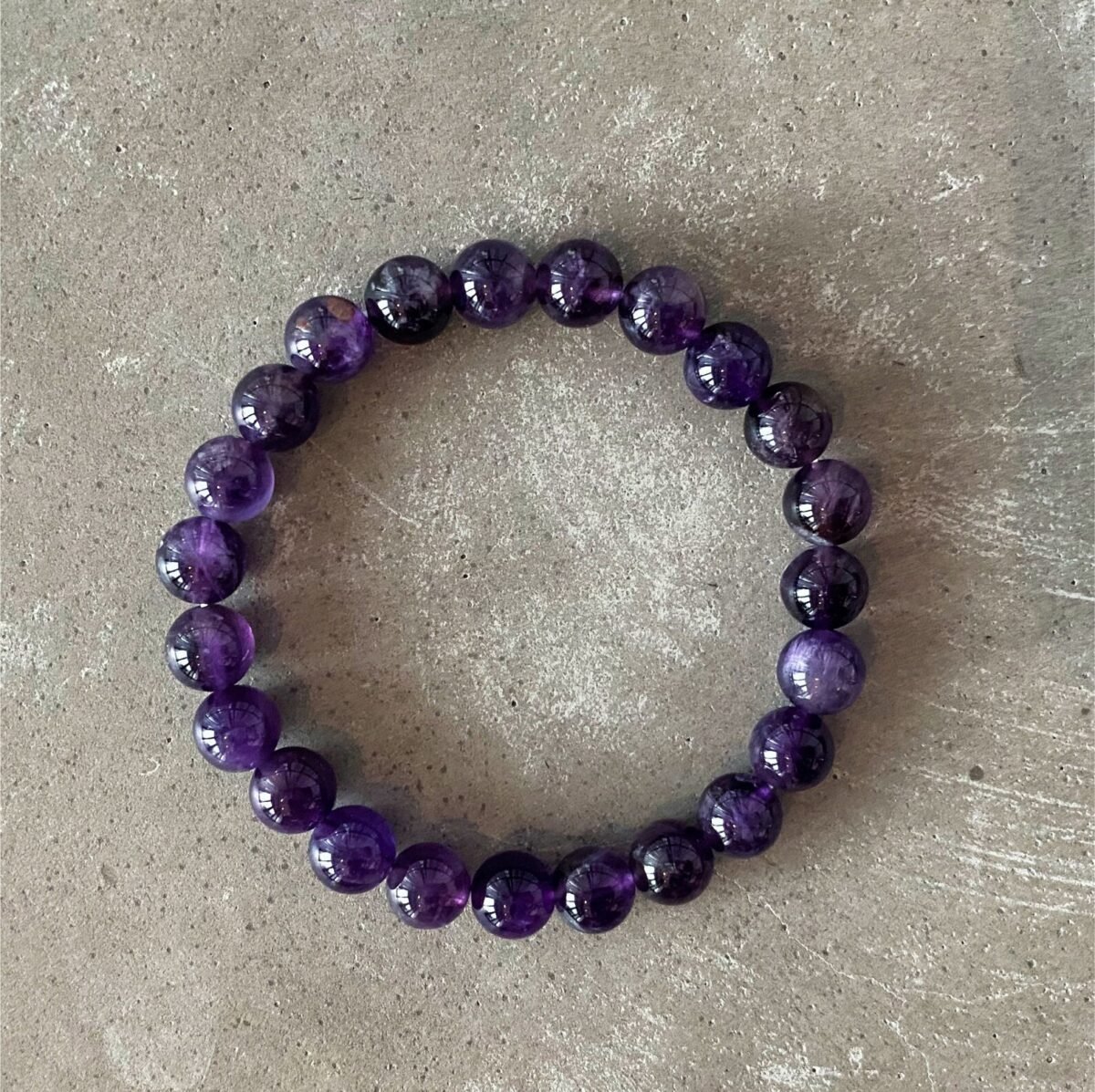 amethyst bracelet