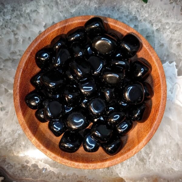 Black Obsidian Tumble