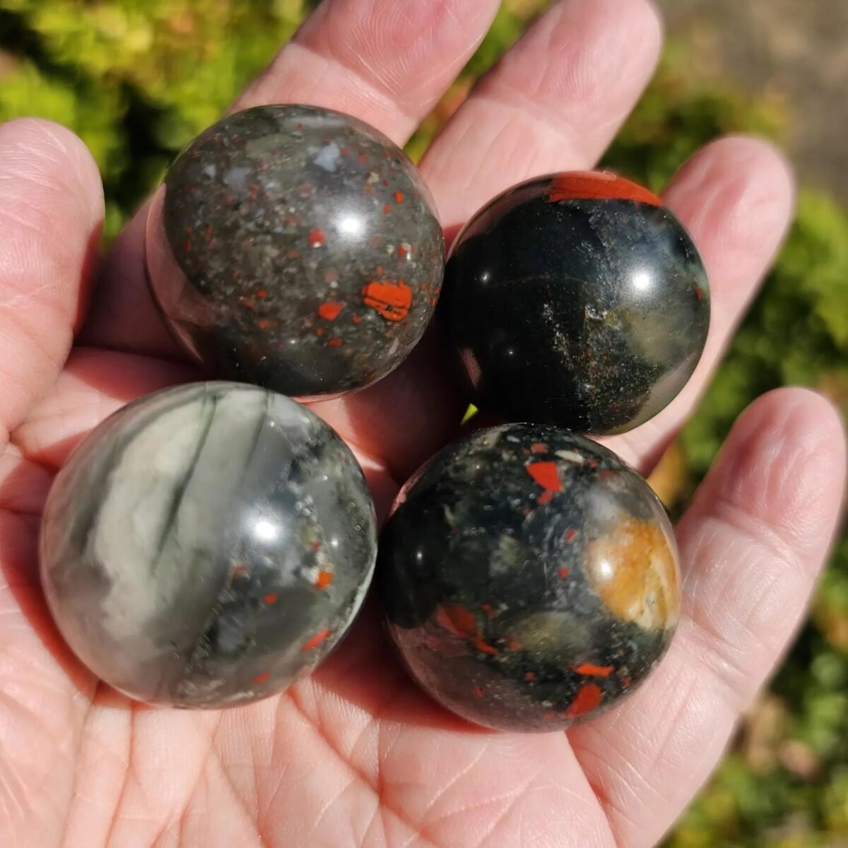 Bloodstone Sphere Ball