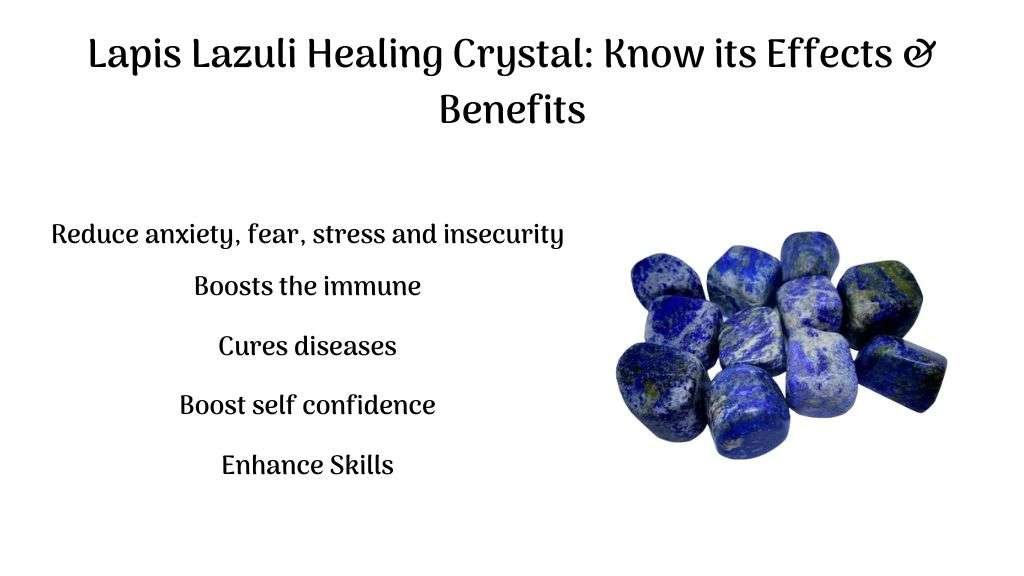 Lapis Lazuli Healing Crystal Know its Effects Benefits