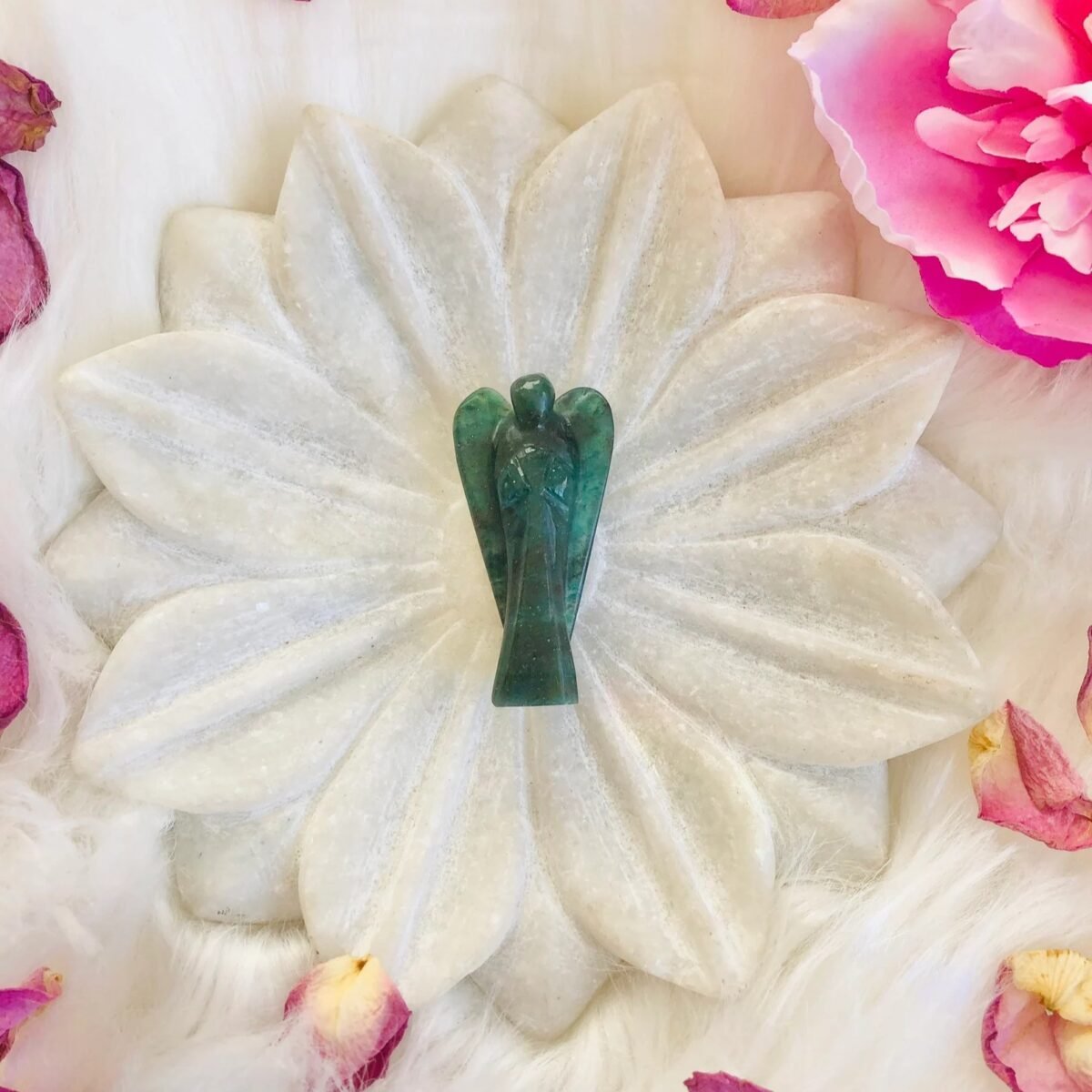Green Aventurine Angel