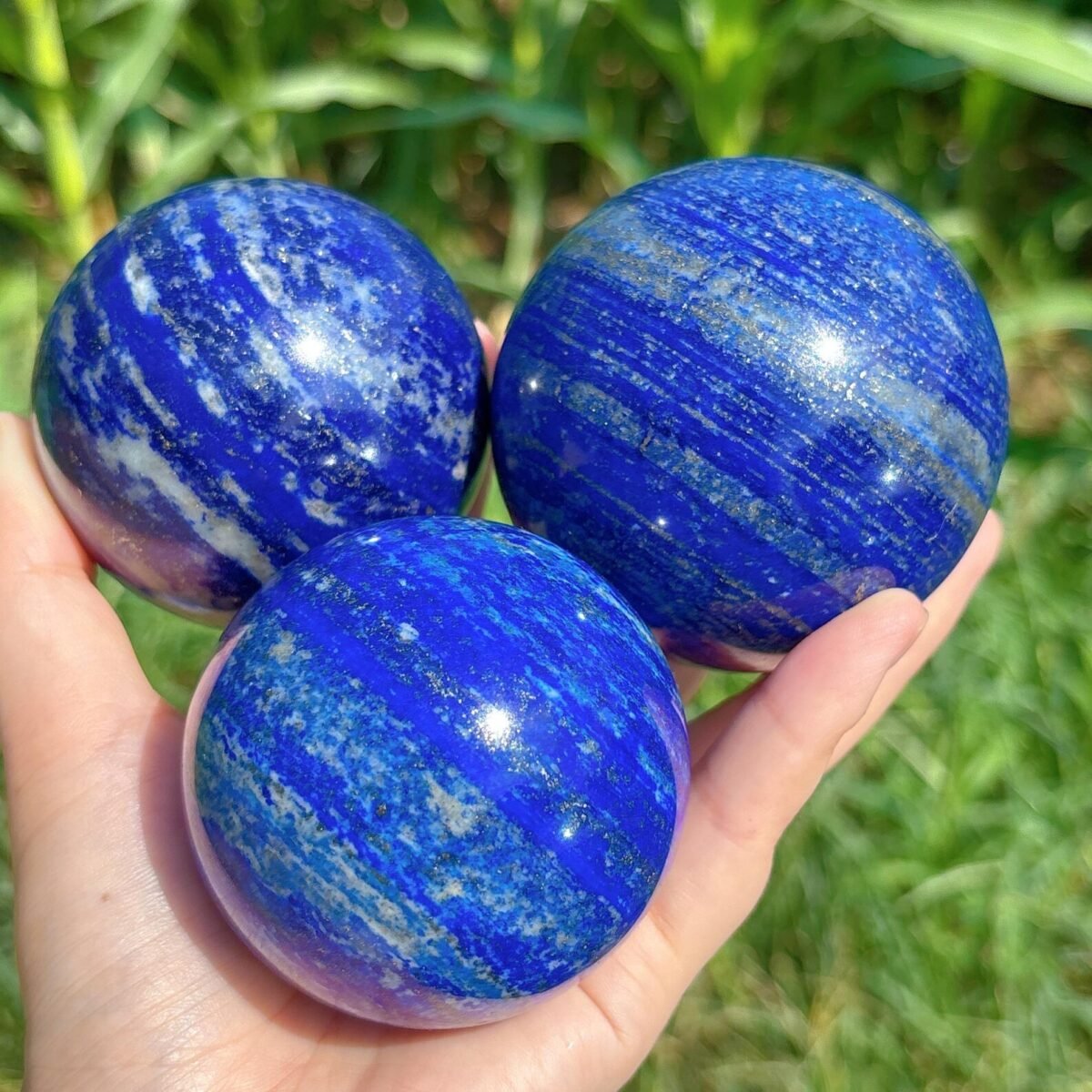 Lapis Lazuli Sphere Ball