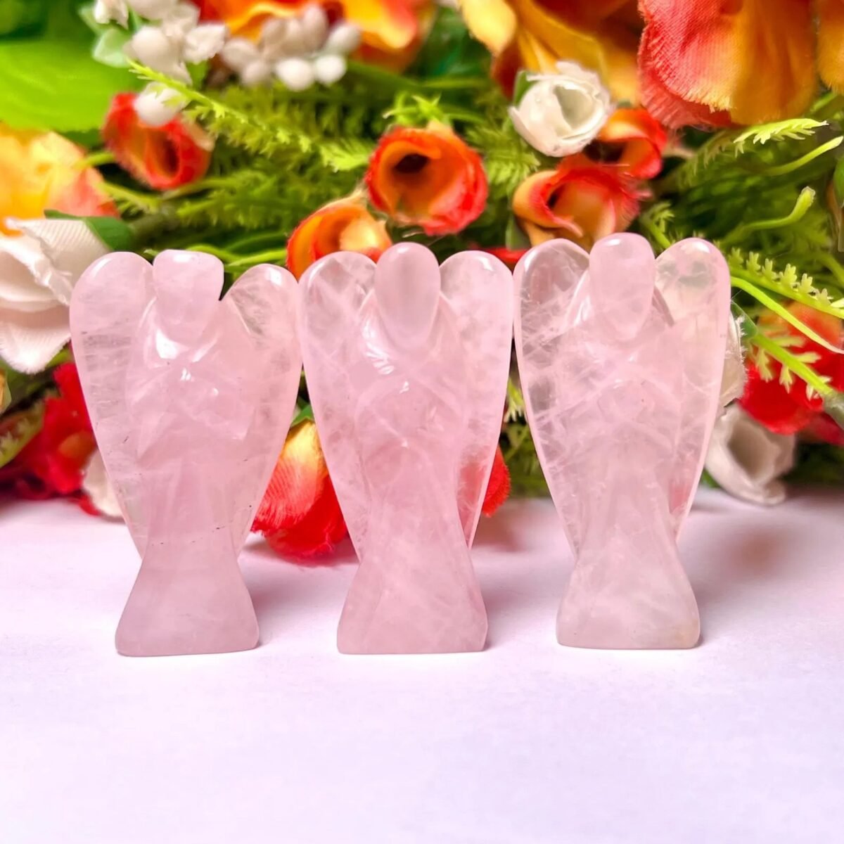 Rose Quartz Angel