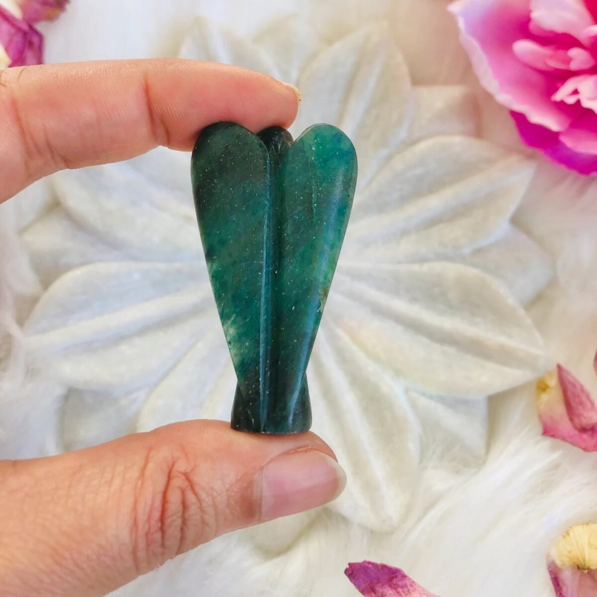 Green Aventurine Angel