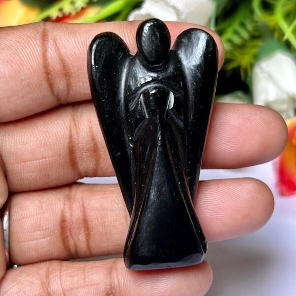 Black Tourmaline Angel