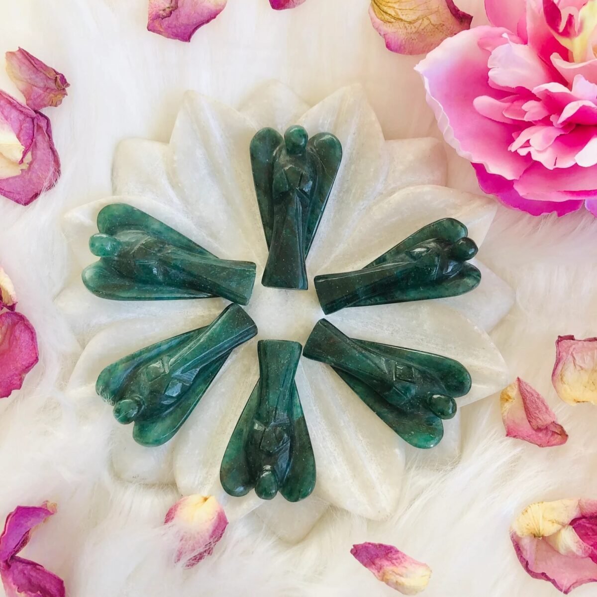 Green Aventurine Angel