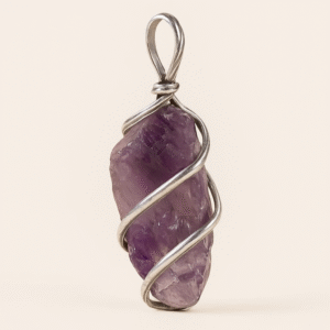Amethyst Raw Pendant