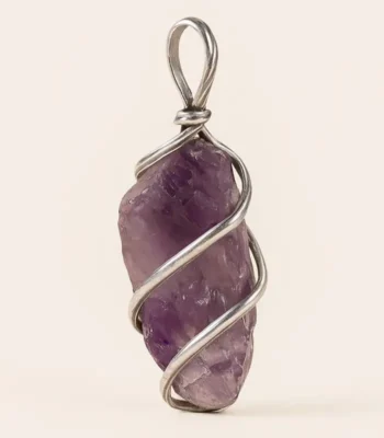 Amethyst-Raw-Pendant