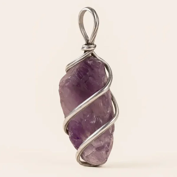 Amethyst-Raw-Pendant