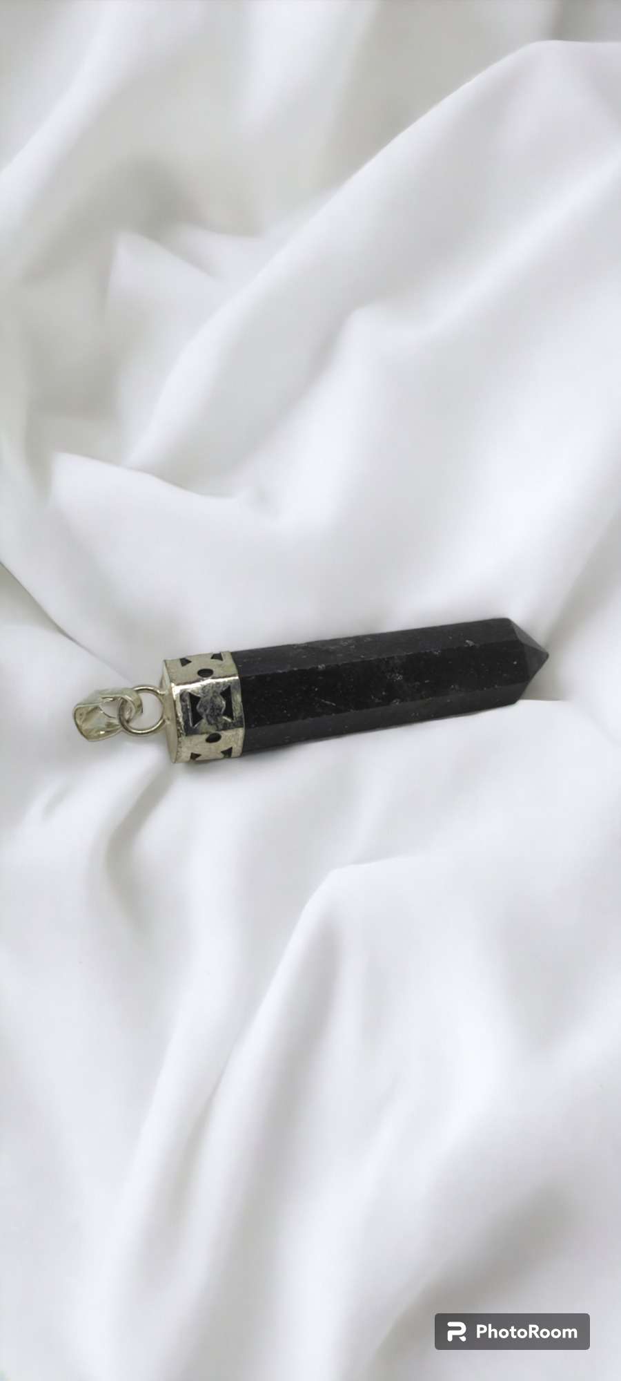 Black Obsidian Pendant (Pencil Pendant)