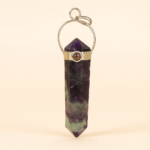 Multi Fluorite Pendant (Pencil Pendant)