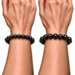 Natural Black Tourmaline Crystal Bracelet for Men & Women Online - Image 4