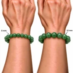 Natural Green Jade Crystal Bracelet for Men & Women - Image 3