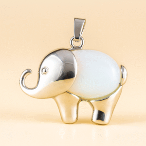 Opalite Pendant (Elephant Shape)