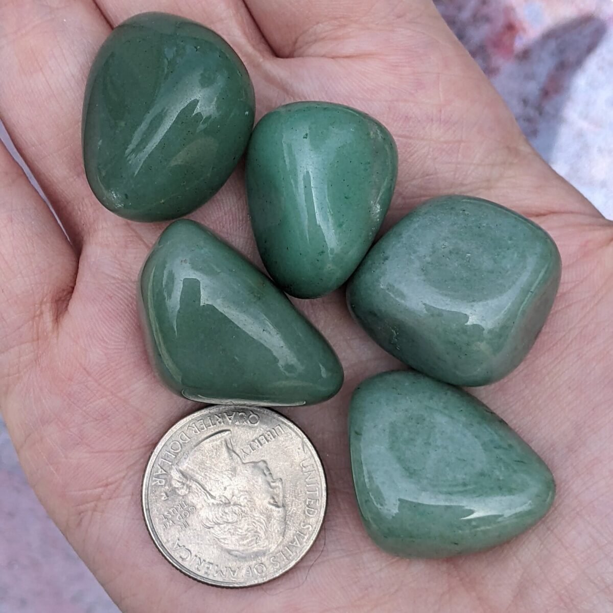 Green Aventurine Tumble