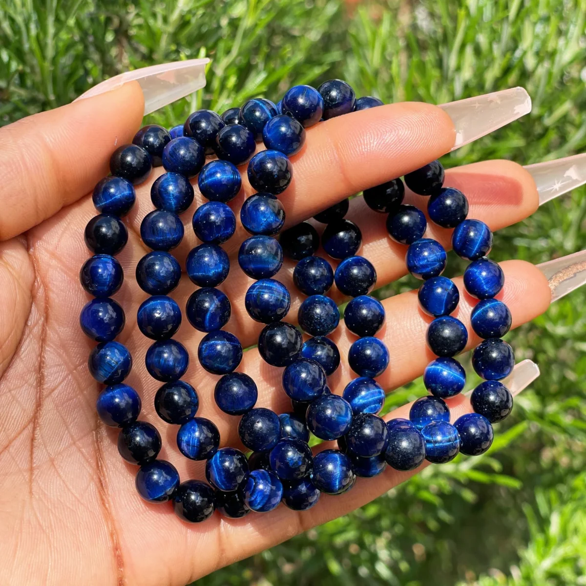 Blue Tiger Eye Bracelet