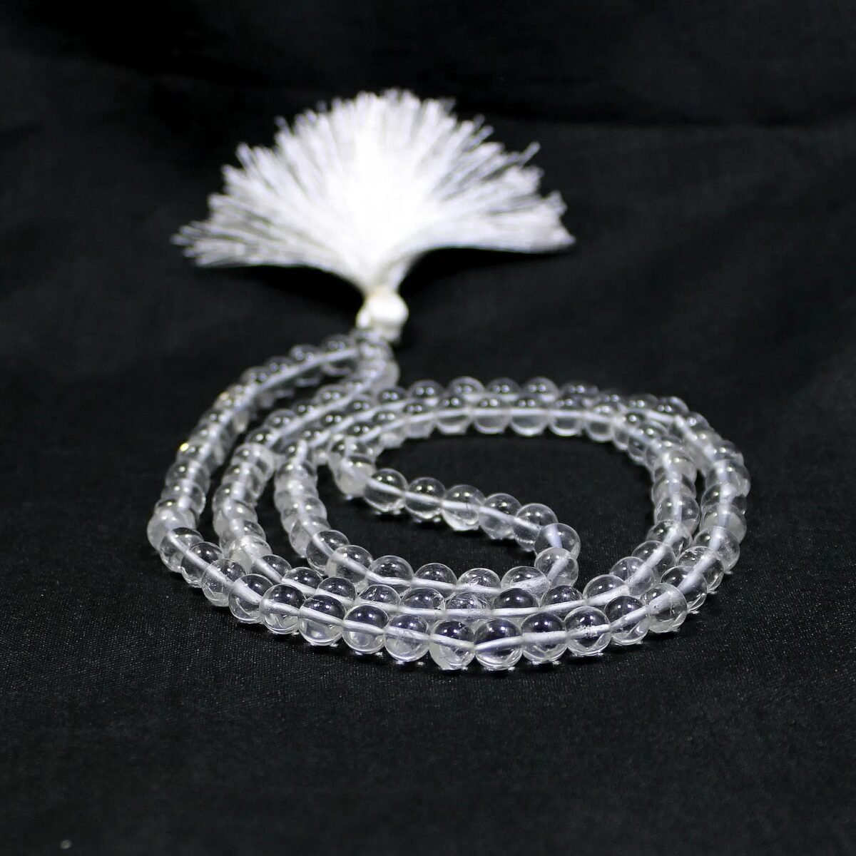 Clear Quartz Mala