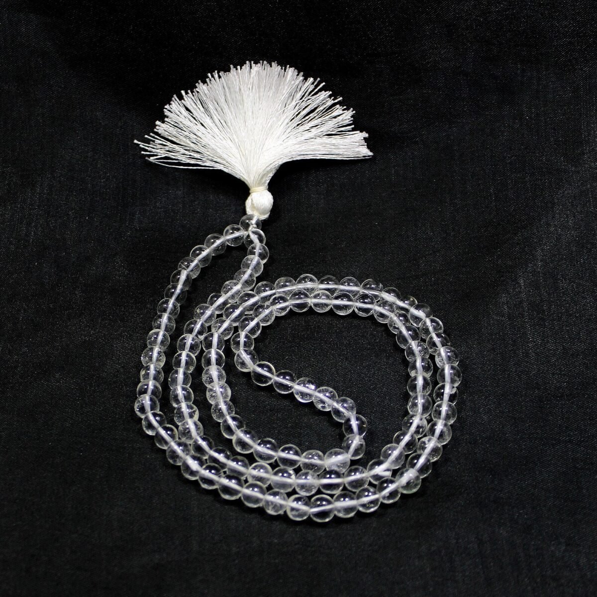 Clear Quartz Mala