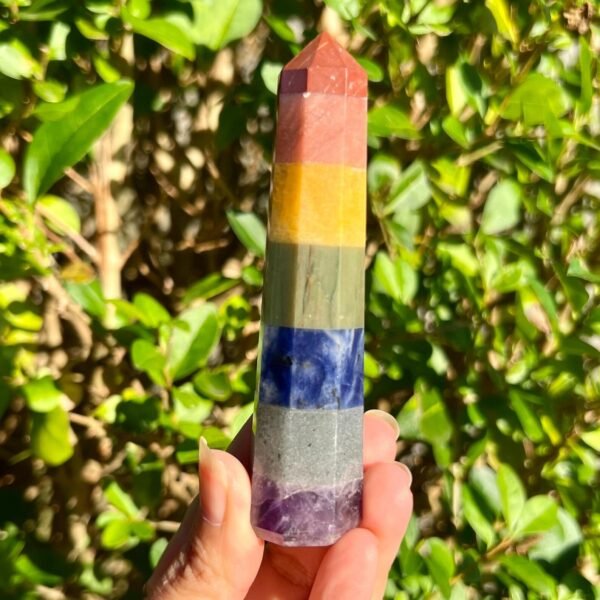 Seven Chakra Pointing Tower