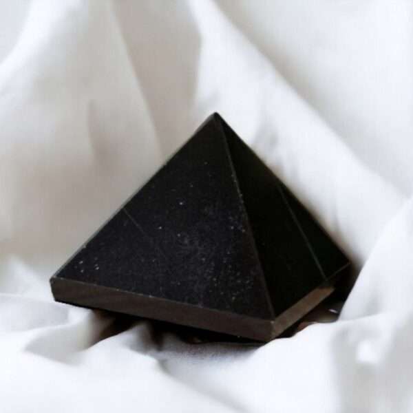 Black Agate Pyramid