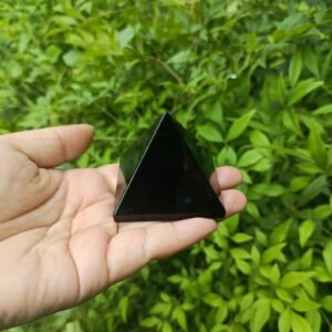 Black Obsidian Pyramid