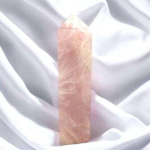 Rose quartz pencil/obelisk