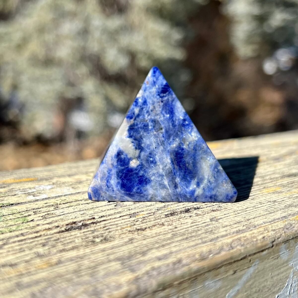 Sodalite Pyramid
