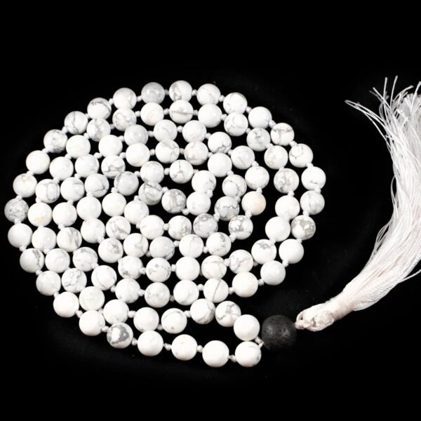 Howlite Mala