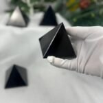 Black Agate Pyramid