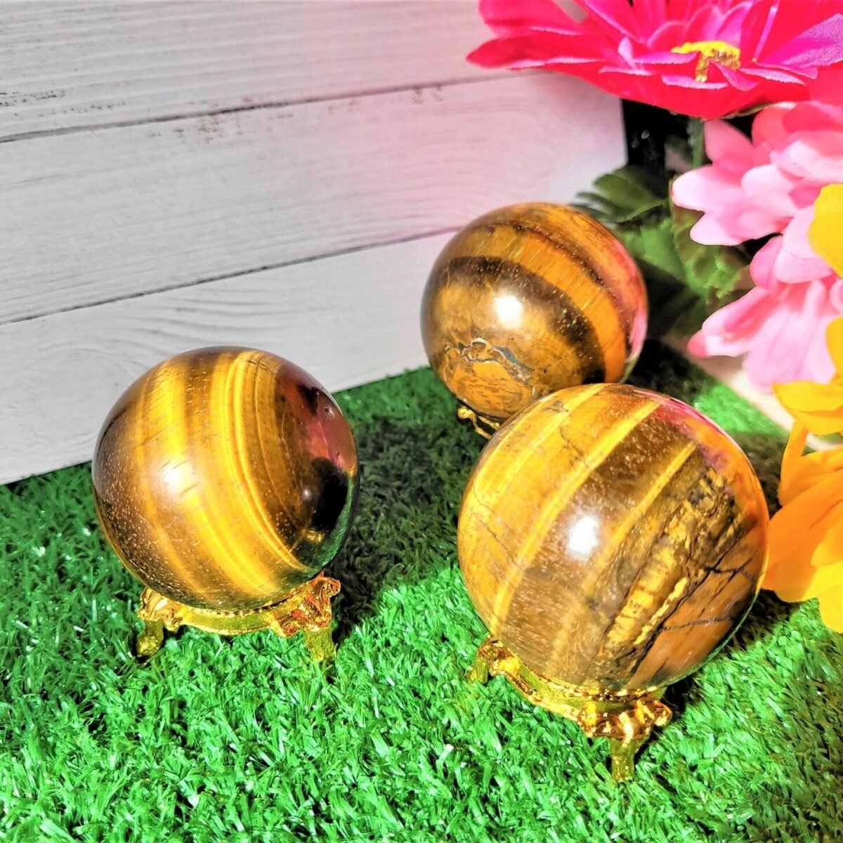 Tiger Eye Sphere Ball