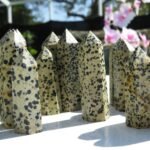 Dalmatian Jasper Pointing Tower