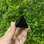 Black Obsidian Pyramid