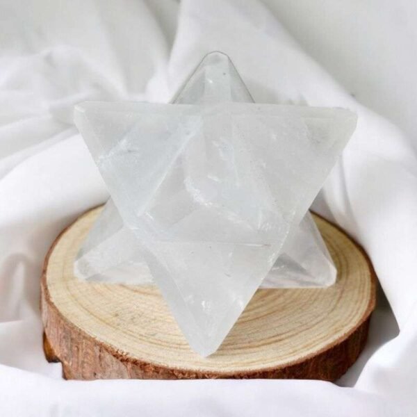 Clear Quartz Merkaba