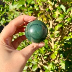 Green Jade Sphere Ball