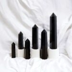 Black Obsidian Pointing Tower