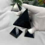 Black Agate Pyramid