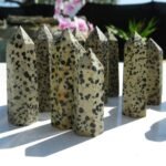 Dalmatian Jasper Pointing Tower