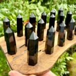 Black Obsidian Pointing Tower