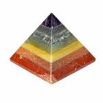 Seven Chakra Pyramid crystal for meditation and spiritual practices