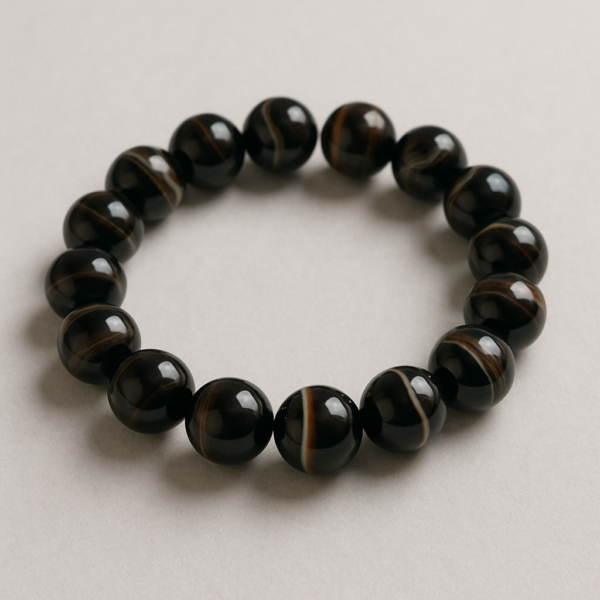 Black Agate Bracelet