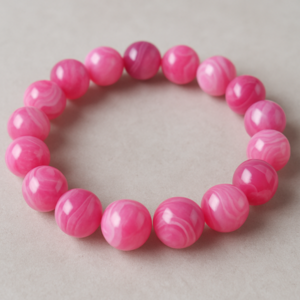 Pink Agate Bracelet