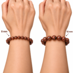 Natural Mahogany Obsidian Crystal Bracelet for Grounding & Strength - Image 5