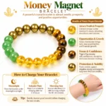 Natural Money Magnet Crystal Bracelet for Men & Women Online - Image 3