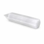 Natural Selenite Crystal Pencil Obelisk – GTI Certified - Image 5