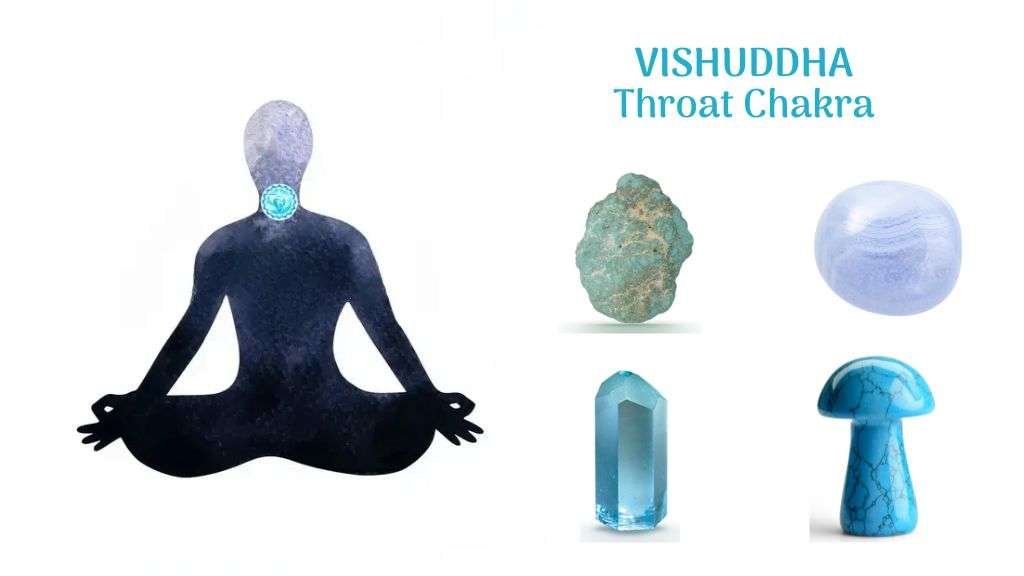 Throat chakra stone