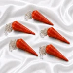 Natural Carnelian Pendulum Dowser 35–45mm | GTI Certified - Image 3