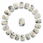 Rainbow Moonstone Rune Stones Set of 25 – GTI Certified - Image 2